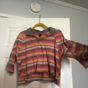BDG Women’s Cropped Soft Light-weight Polo